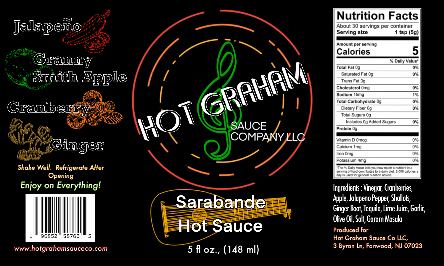 Hot Graham Sauce Quartet